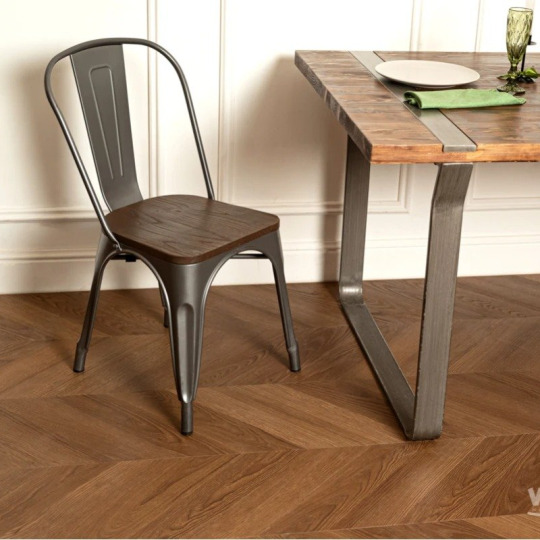 Кварц виниловый ламинат Vinilam Parquet Chevron Glue I1651102 Шеврон Плезир клеевой
- фото 2