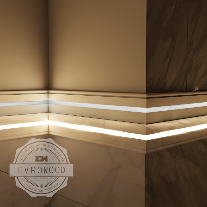 Плинтус Evrowood Evrowood PN 030 led - фото 4
