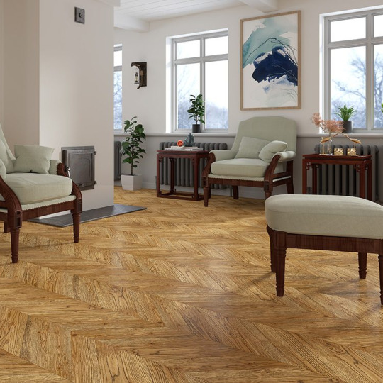 Паркет ёлка Gran Parte Французская ёлка 009 Табако - фото 4