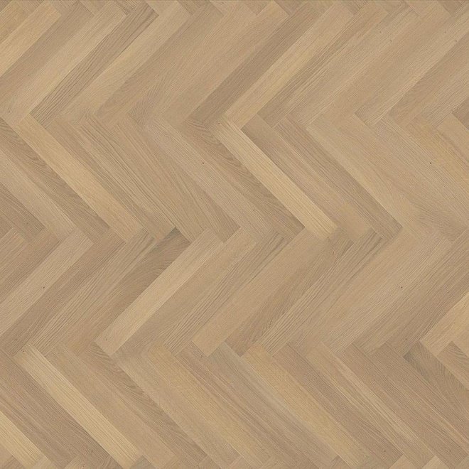 Паркетная доска Kahrs AB белый матовый - Oak AB white matt lacquer HB Заказная - фото 1
