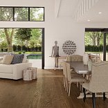 Паркетная доска Esta Parket 1-полосная доска 21077 Ash Elegant Walnut Color - 1