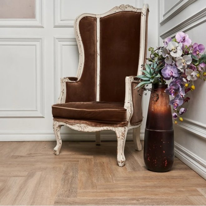 Кварц виниловый ламинат Vinilam Parquet Herringbone IS11133 Паркет Северный - фото 7