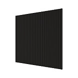 Стеновые панели Ликорн Полосы Черный - 1