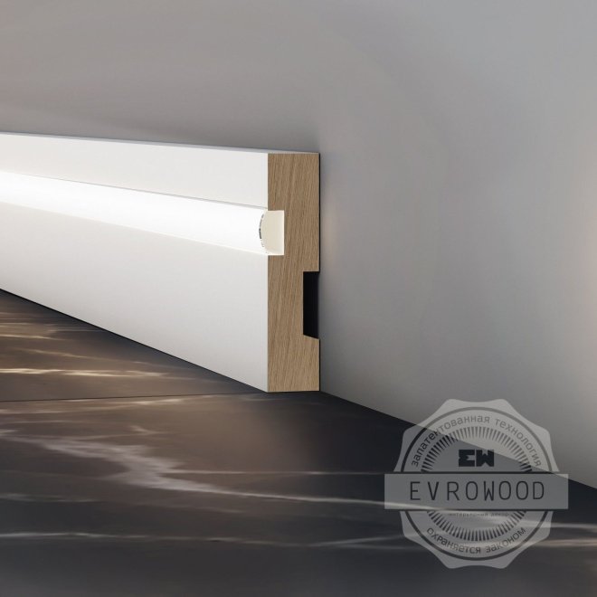 Плинтус Evrowood Evrowood PN 021 led - фото 1