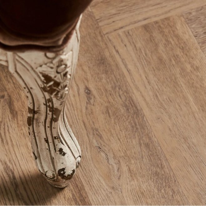 Кварц виниловый ламинат Vinilam Parquet Herringbone IS11133 Паркет Северный - фото 4