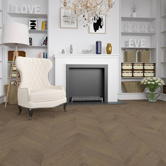 Паркет ёлка Gran Parte Французская ёлка 004 Мокка - фото 4