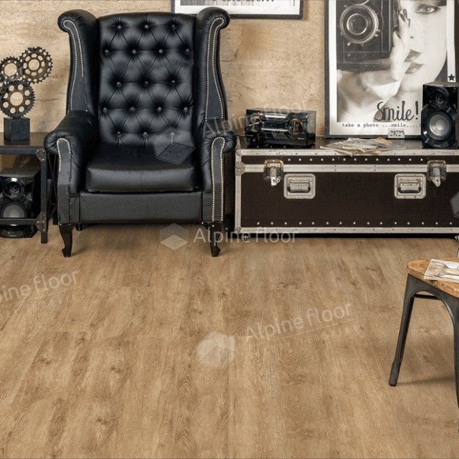 Кварц виниловый ламинат Alpine Floor Liberty Loose Lay LVT ECO 23-5 Макадамия

5 мм - фото 4