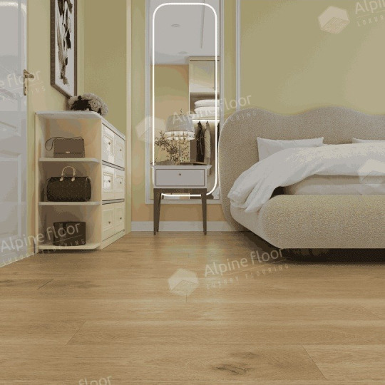 Кварц виниловый ламинат Alpine Floor Premium 12 Дуб Аврора ECO 24-4
- фото 4
