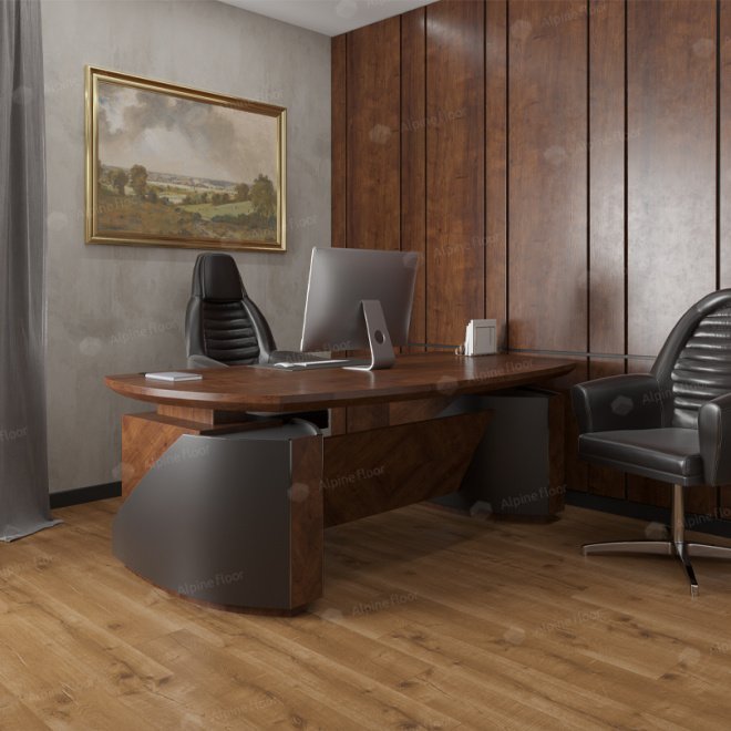 Кварц виниловый ламинат Alpine Floor Real Wood ECO 2-1 Дуб Royal - фото 2