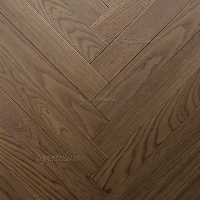 Паркет ёлка Greenline  712 Дуб Хистори 712 Дуб Хистори 11.2х127х600 - фото 1
