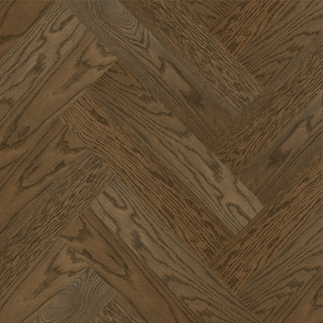 Кварц виниловый ламинат Quartz Parquet Английская ёлка 33-413 Дуб Брауни - фото 7