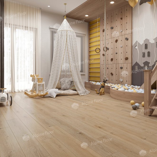Кварц виниловый ламинат Alpine Floor Ultra LVT ECO 5-27 Дуб Миндальный - фото 2