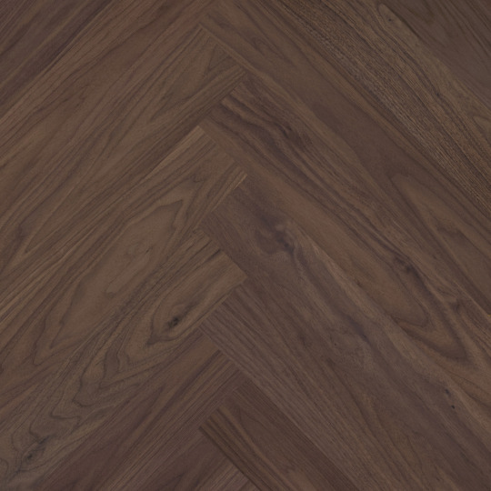Паркет ёлка Esta Parket Herringbone Nova 34025 Walnut HB Nova AB Extra Matt - фото 1