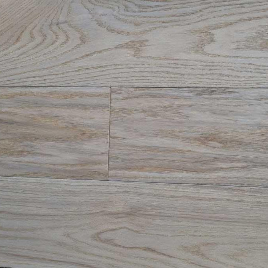 Инженерная доска Alpenholz 1-полосная Дуб Light Grey - фото 1