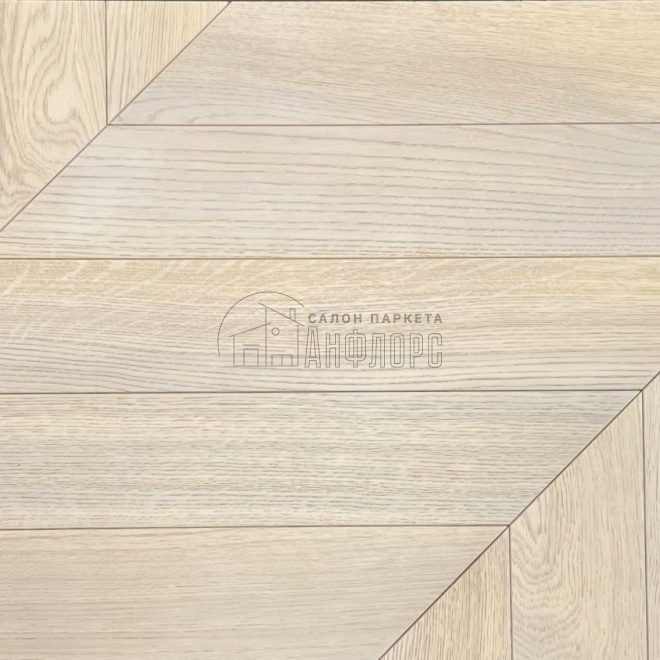 Паркет ёлка Brinel Французская ёлка Дуб Elegant Дуб Elegant 15х100х600 Рустик - фото 1