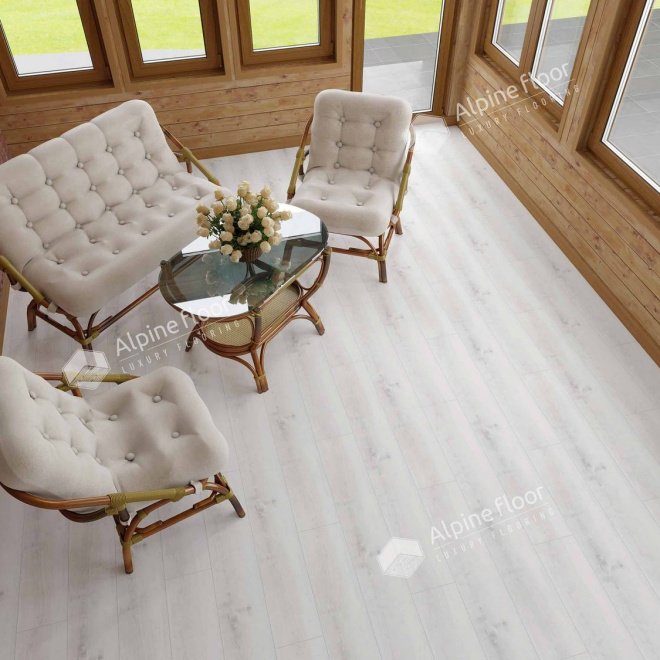 Кварц виниловый ламинат Alpine Floor Classic Light ECO 182-88 MC Дуб Выбеленный

3.5 мм - фото 3