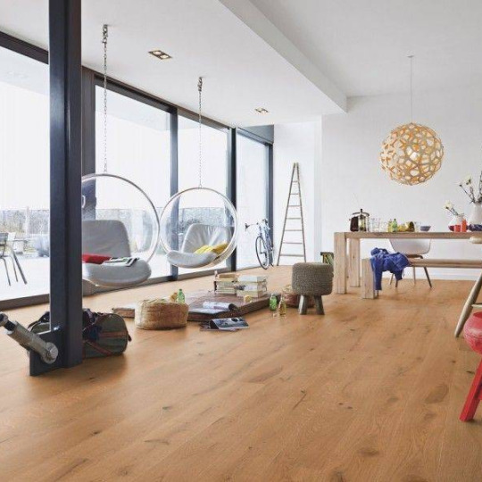 Паркетная доска Meister 8487 Дуб Рустик Золотисто-коричневый PD200 Сlassic - фото 2