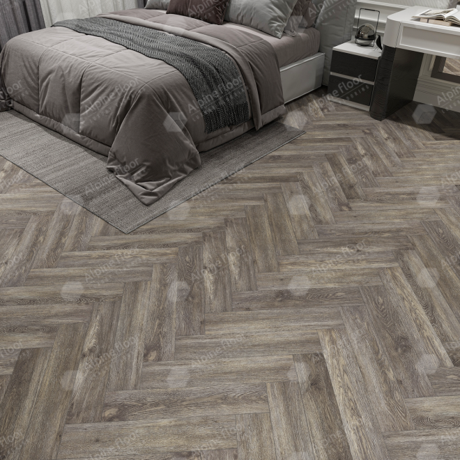 Кварц виниловый ламинат Alpine Floor Parquet Light ECO 13-8 Венге Грей - фото 6