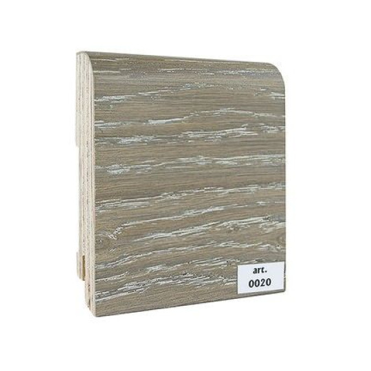 Плинтус Finitura Dekor шпонированный Дуб 020 - фото 1