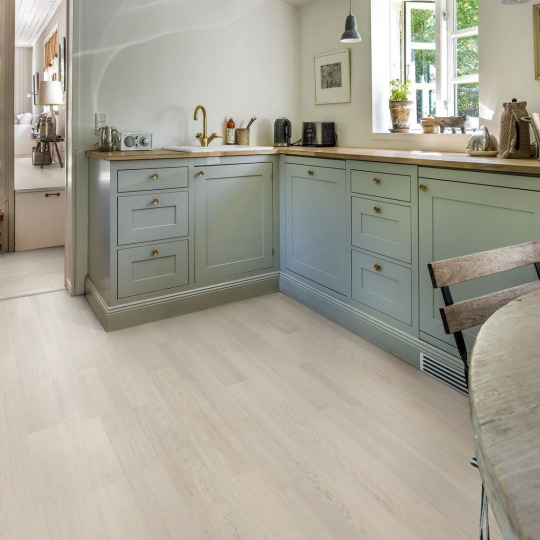 Паркетная доска Kahrs Дуб Coconut Cream (1-пол.) - фото 4