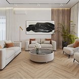 Кварц виниловый ламинат Vinilam Parquet Herringbone Glue GD11355 Паркет Монпелье клеевой - 1