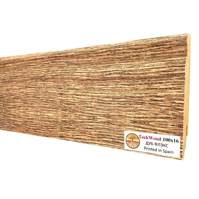 Плинтус TeckWood Цветной Дуб Флекс (Oak Flax) - фото 2