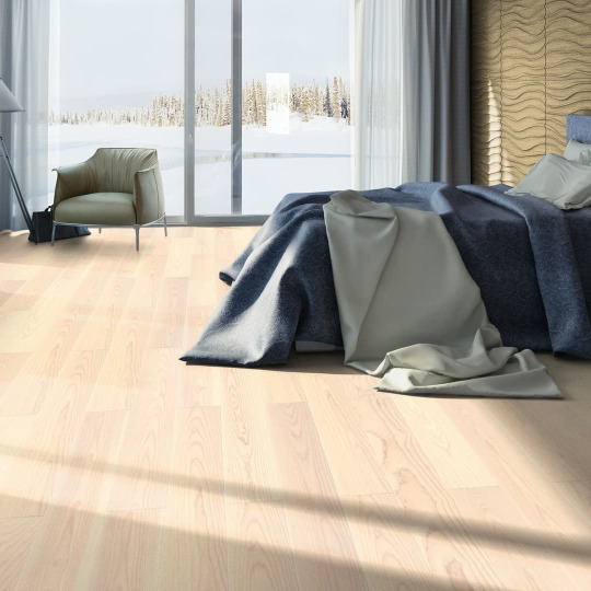 Паркетная доска Tarkett Tango Classic Ясень Алебастр браш/Ash Alabaster BR - фото 4