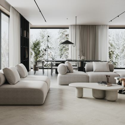 Кварц виниловый ламинат Quartz Parquet Штучный 44-408 Дуб Песочный - Фото 2