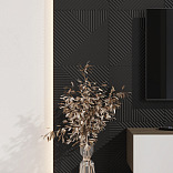 Стеновые панели Ликорн Пирамида Черная - 1