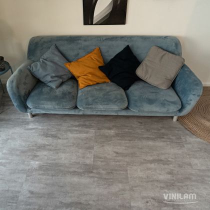 Vinilam 71614 Цемент Светлый клеевой