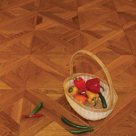 Модульный паркет Marco Ferutti Linea Linea Дуб Коньяк (браш) - фото 2