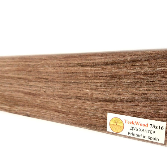 Плинтус TeckWood Цветной 100х16 Дуб Хантер (Oak Hunter) - фото 1