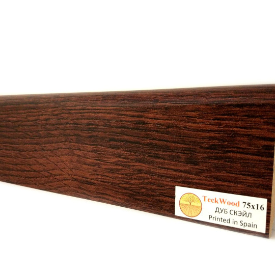 Плинтус TeckWood Цветной 100х16 Дуб Скэйл (Oak Scale) - фото 1