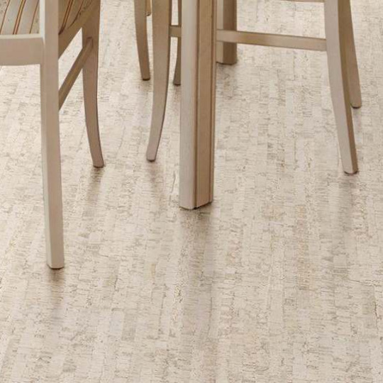 Пробковый пол Corkstyle Corkwise Linea White - фото 3