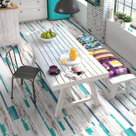 Пробковый пол Corkstyle Impuls Vert Vert 6x305x915 3,36 Клеевое - фото 3