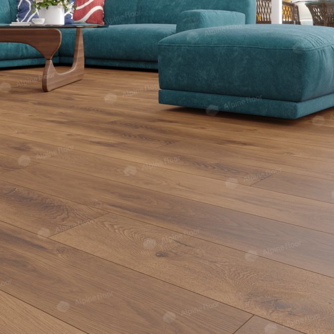 Кварц виниловый ламинат Alpine Floor Premium XL ECO 7-7 Дуб насыщенный - фото 4
