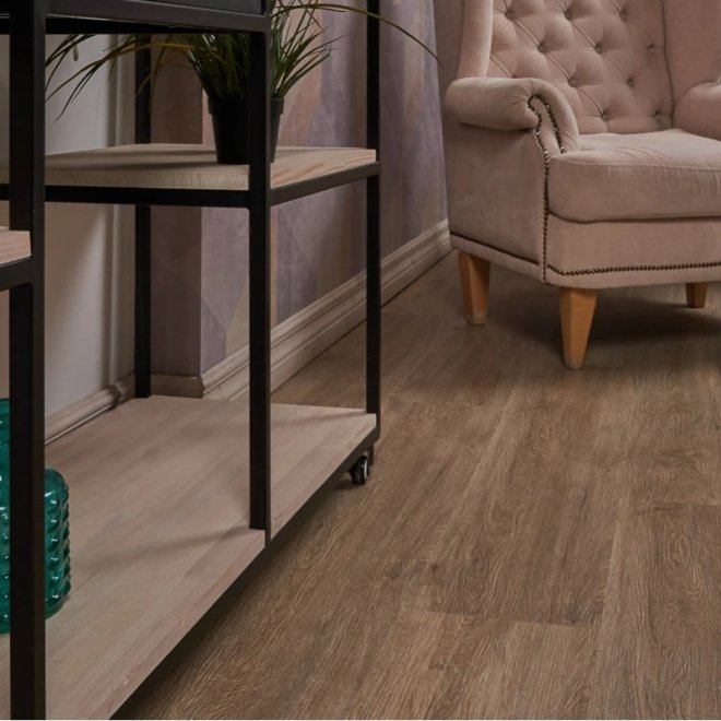Кварц виниловый ламинат Vinilam Ceramo Wood 6151-D03 Дуб Имбирь - фото 3