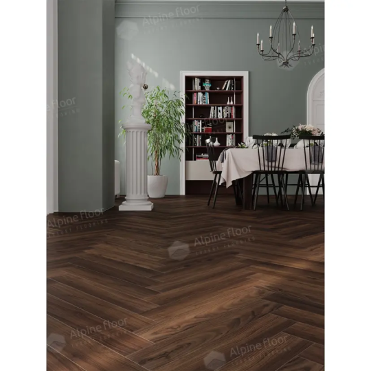 Ламинат Alpine Floor Herringbone 10 Herringbone 10 Дуб Абруццо LF107-14 - фото 2