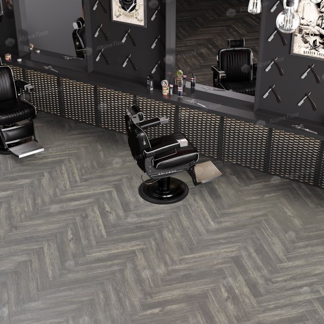 Кварц виниловый ламинат Alpine Floor Parquet Light ECO 13-8 Венге Грей - фото 3