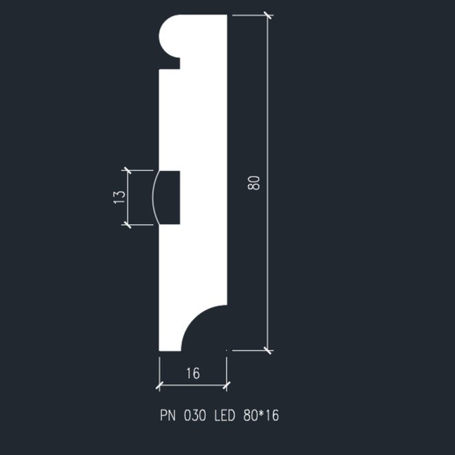 Плинтус Evrowood Evrowood PN 030 led - фото 6