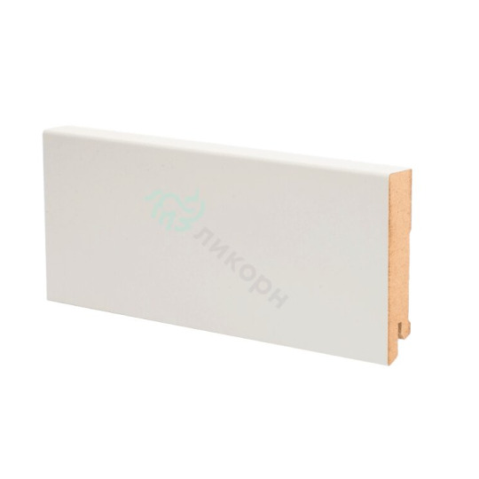 Плинтус Ликорн МДФ Цветной K-06 Светло-серый - фото 1