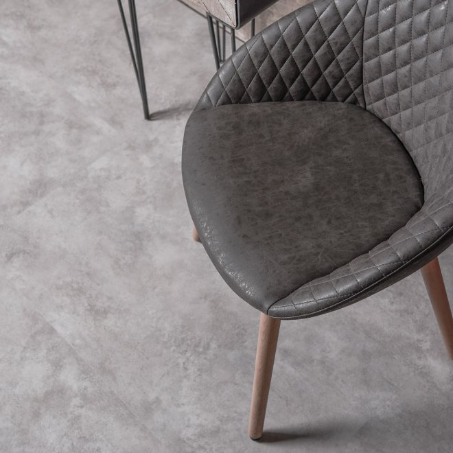 Кварц виниловый ламинат Vinilam Ceramo Stone 61606 Бетон - фото 3