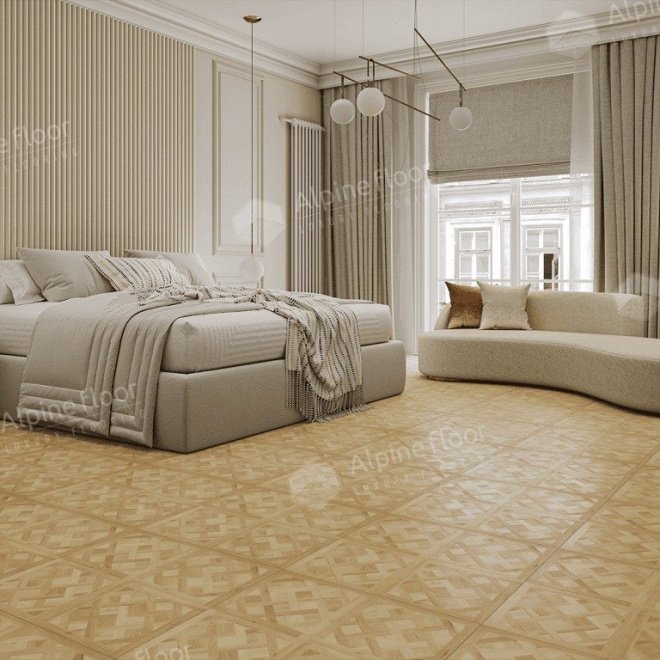 Кварц виниловый ламинат Alpine Floor Parquet Sirocco ECO 25-1 Версаль

6 мм - фото 2