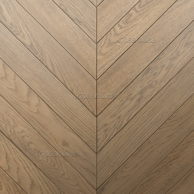 Паркет ёлка Greenline 3103 Дуб Bottega французская 3103 Дуб Bottega 15х125х600 - фото 2