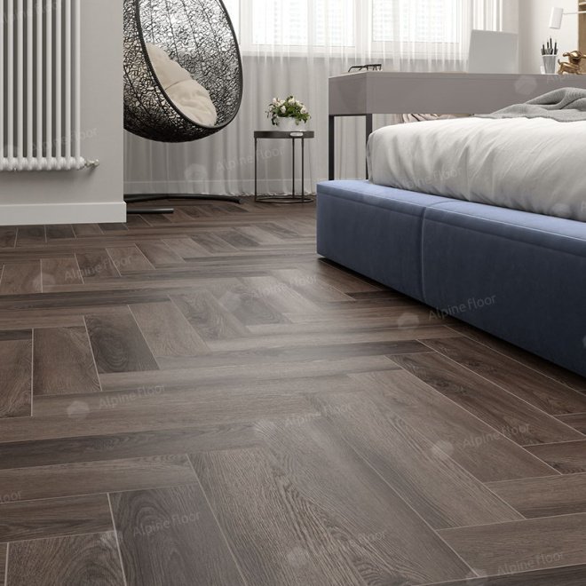 Кварц виниловый ламинат Alpine Floor Parquet Premium ECO 19-16 Фафнир - фото 4