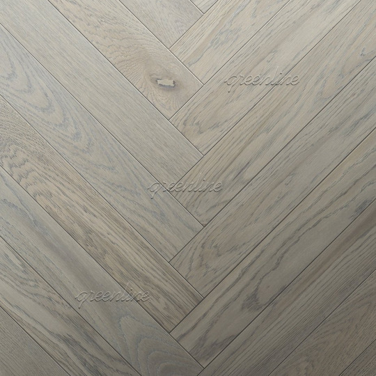Паркет ёлка Greenline  314 Индус Грей английская 314 Индус Грей английская 15х125х620 - фото 1