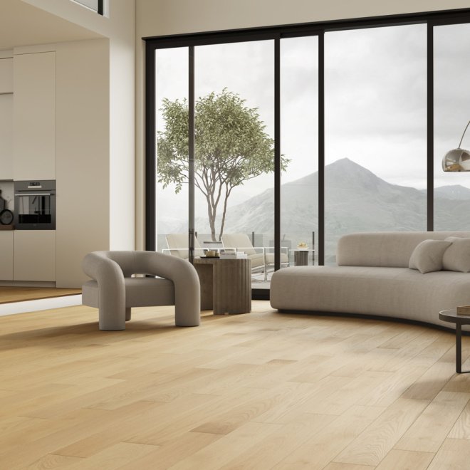 Кварц виниловый ламинат Quartz Parquet Классик 463 Дуб Медовый Раф - фото 2