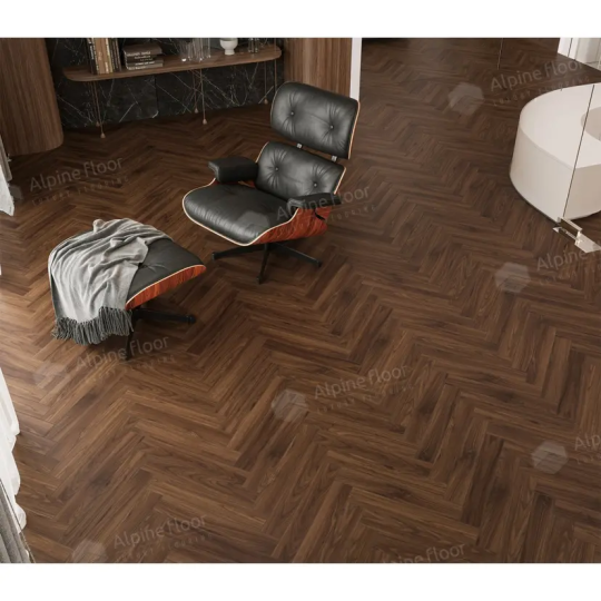 Ламинат Alpine Floor Herringbone 10 Herringbone 10 LF107-12 Орех Трентино - фото 2