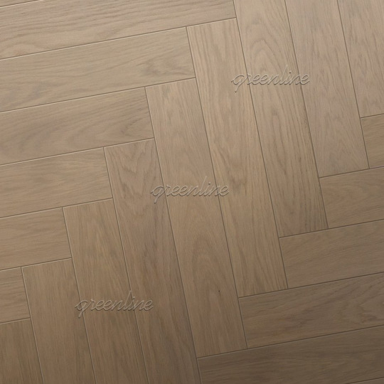 Инженерная доска Greenline Ёлка Техно 627 Дуб Мист - фото 1