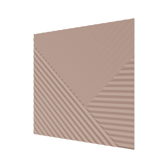 Стеновые панели Ликорн Пирамида Лиловая - фото 1